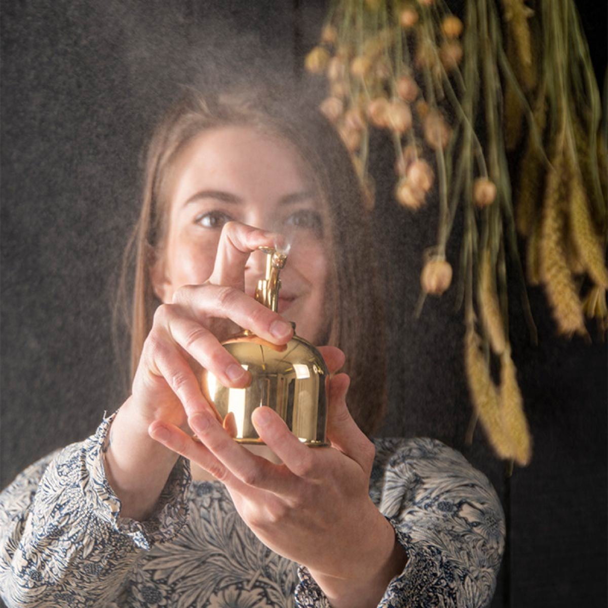 Vaporisateur teinte dorée couleur unique, ESSCHERT DESIGN