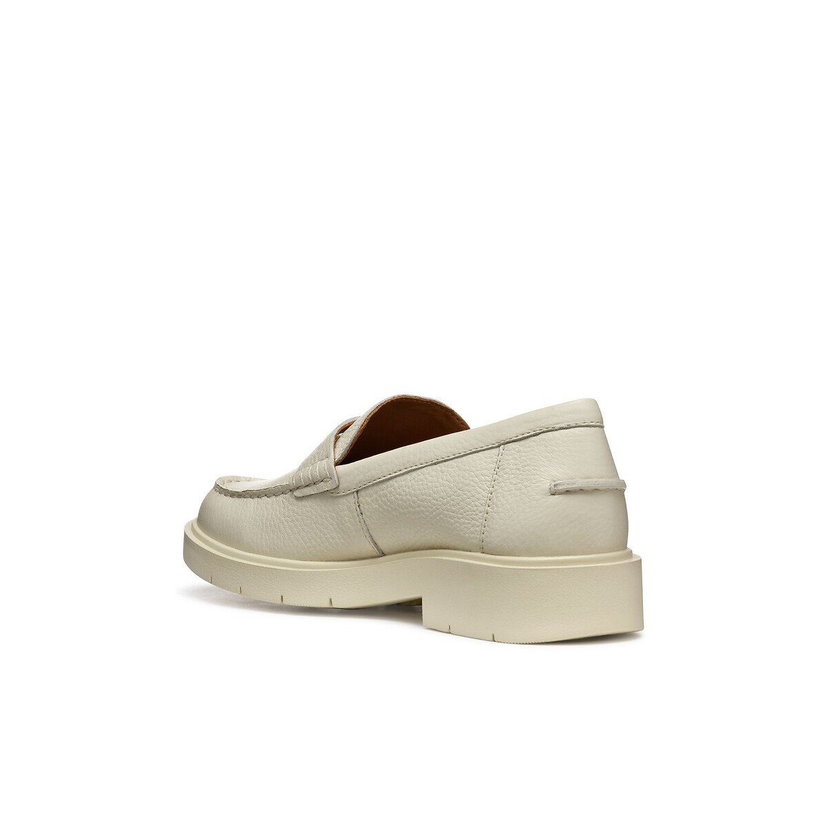 Spherica EC1 Leather Breathable Loafers beige, GEOX