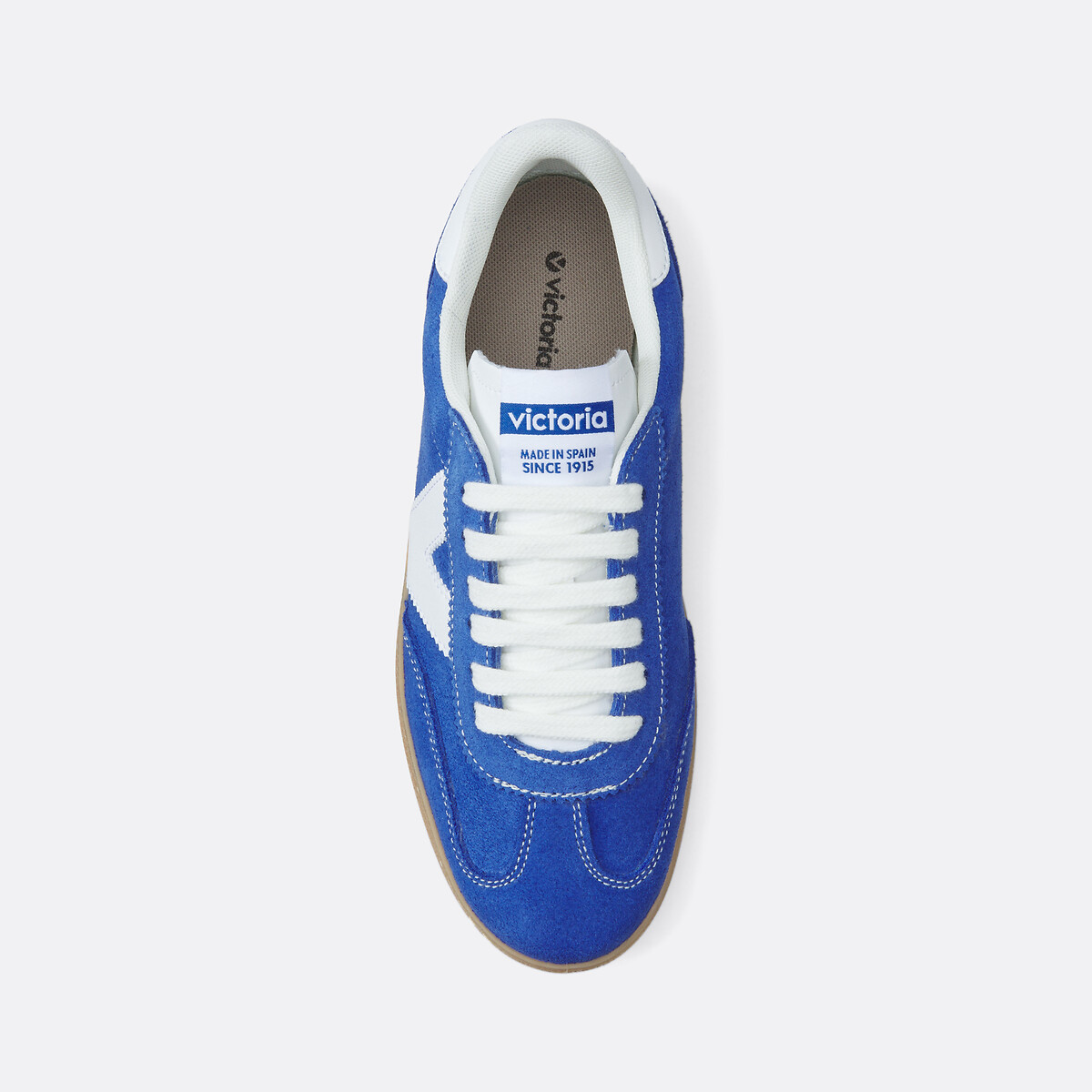 Suede Trainers blue, VICTORIA