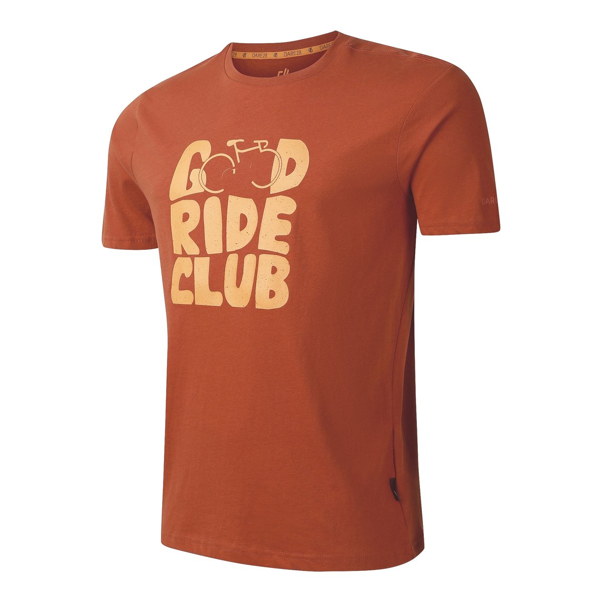 T-shirt motif/style texte en gros caractères MOVEMENT orange rouge imprimé, DARE 2B