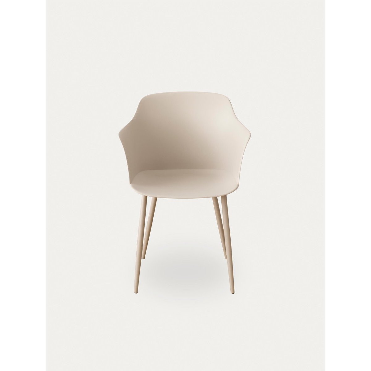 Chaise Polipropylène - BASEL beige, KENAY