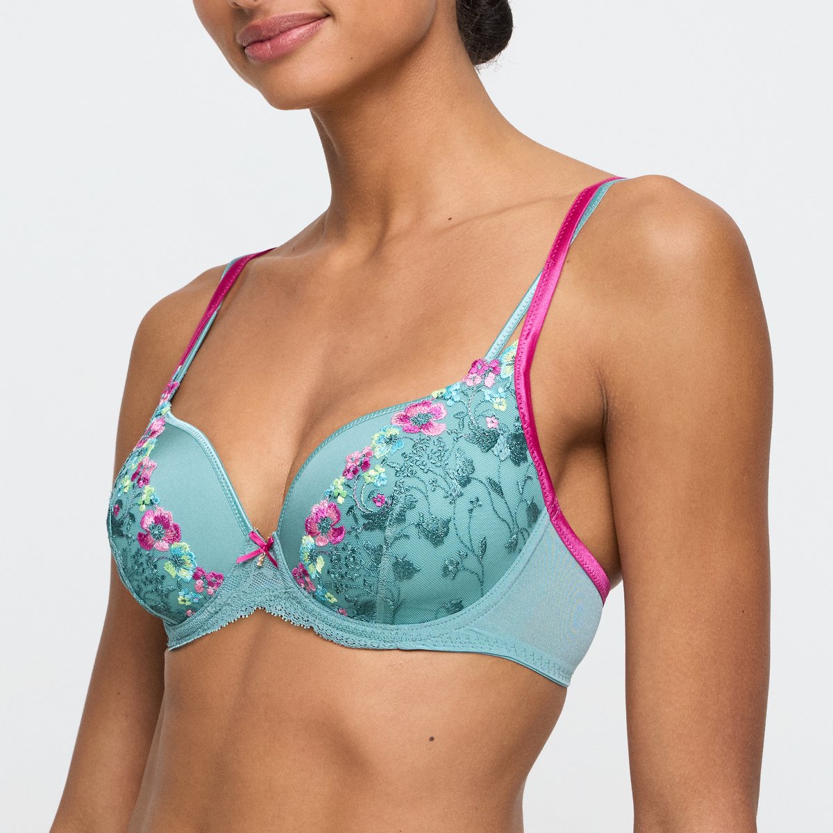 Soutien gorge rembourré - forme coeur LIZELOT vert - bali green, MARIE JO