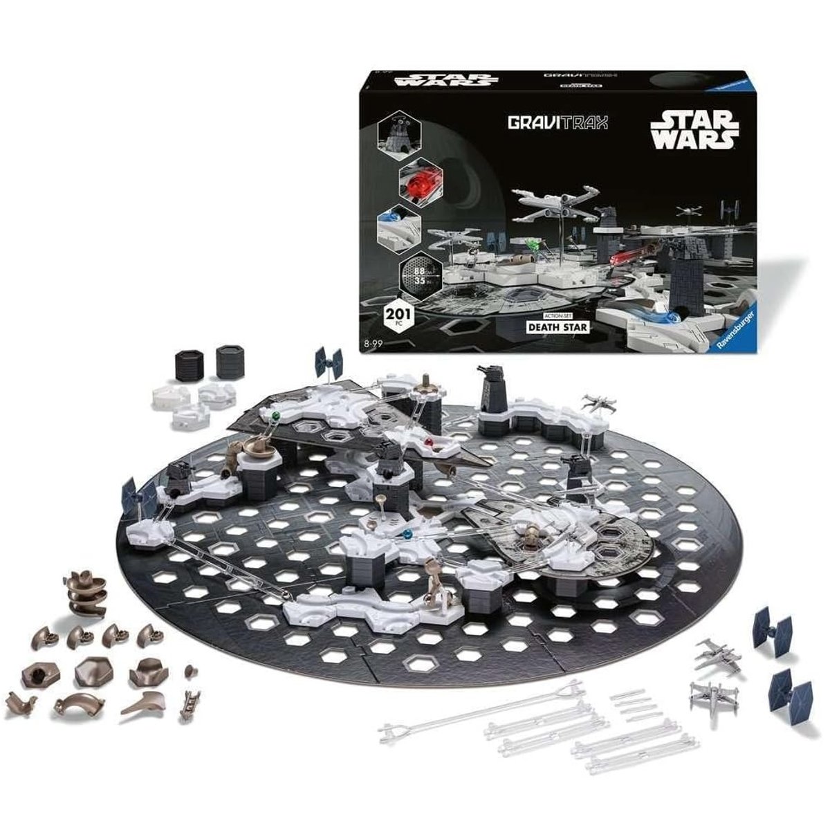 Gravitrax Star Wars Circuit de billes noir, RAVENSBURGER