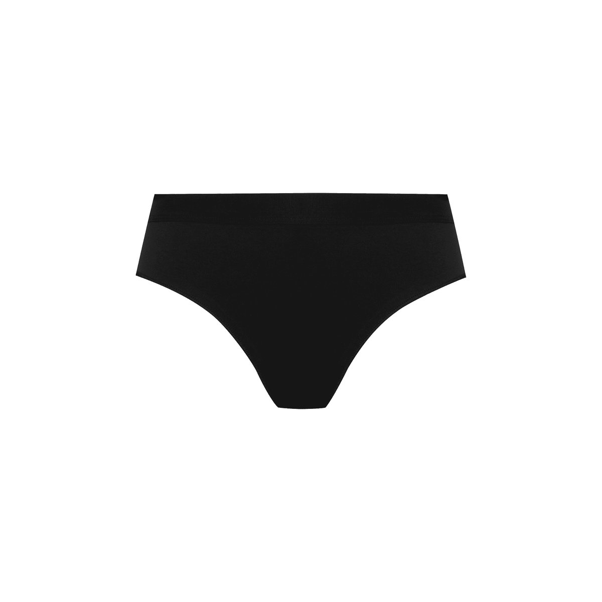 Slip TULLE DESIGN COTON noir, WELL