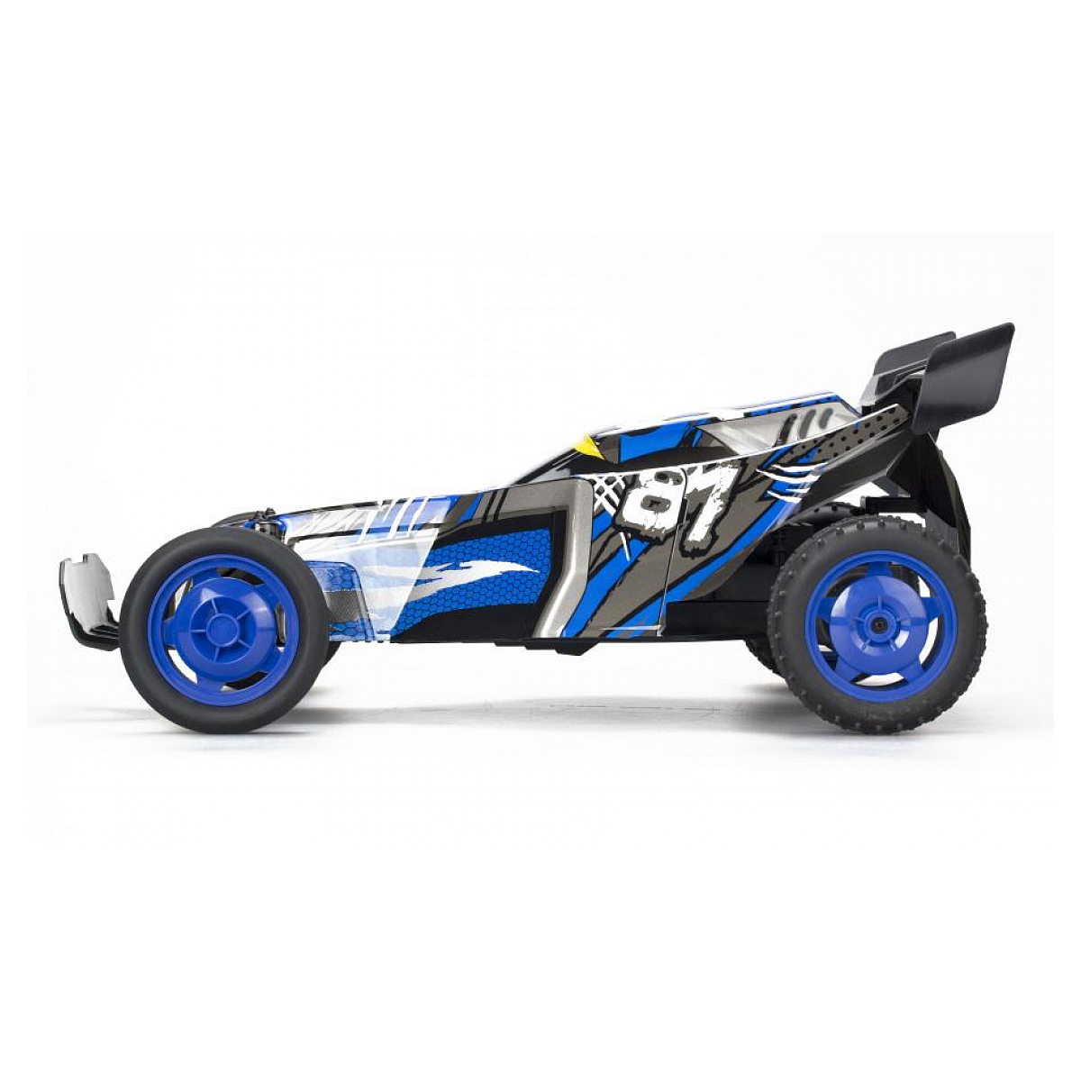 Exost - voiture telecommande thunder clap bleu, SILVERIT