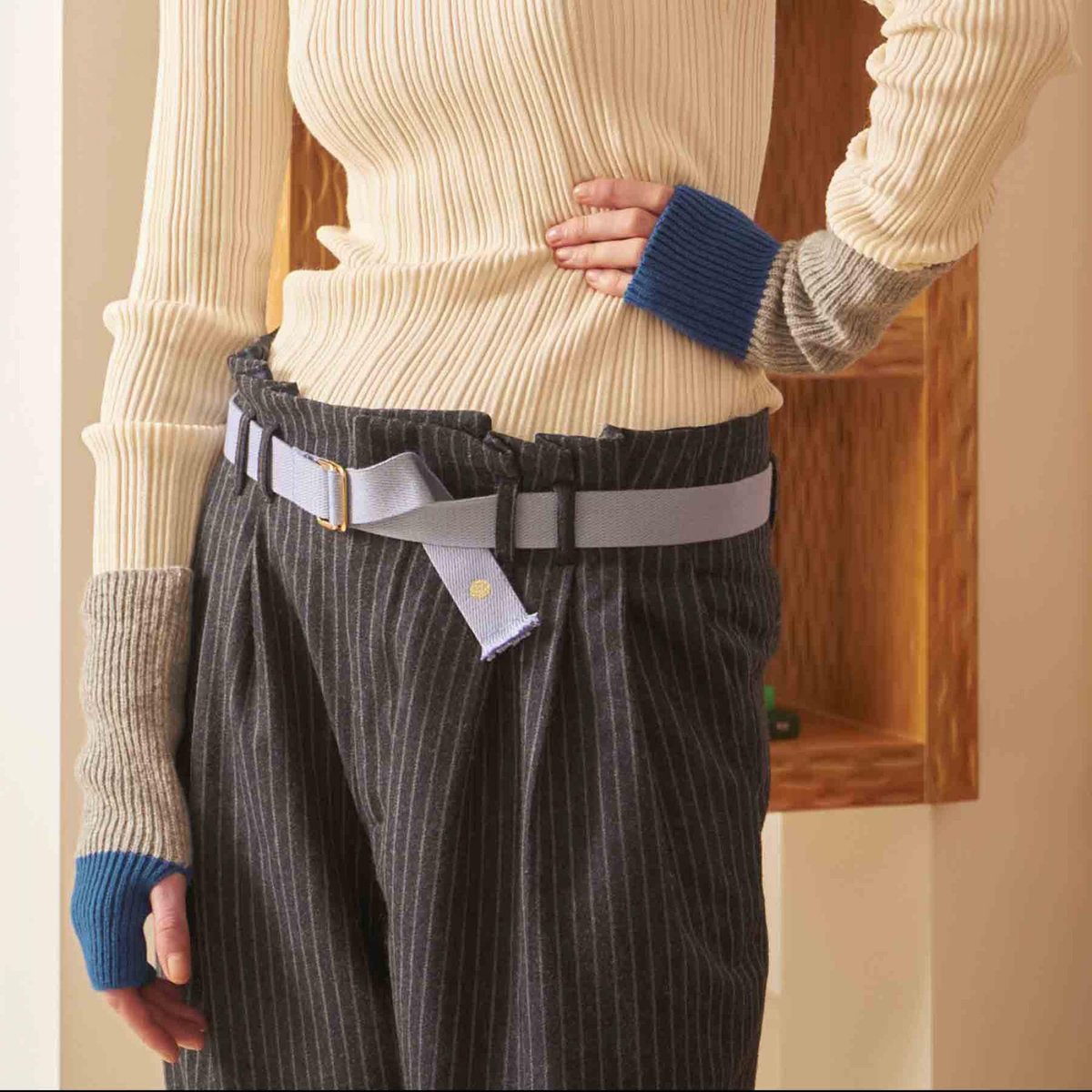 Ceinture Ursule bleu, LA CERISE SUR LE GATEAU