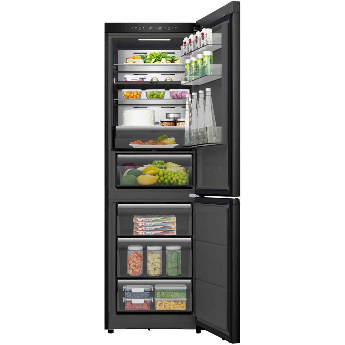 Réfrigérateur combiné RB5K330GSFC freshfit couleur unique, HISENSE