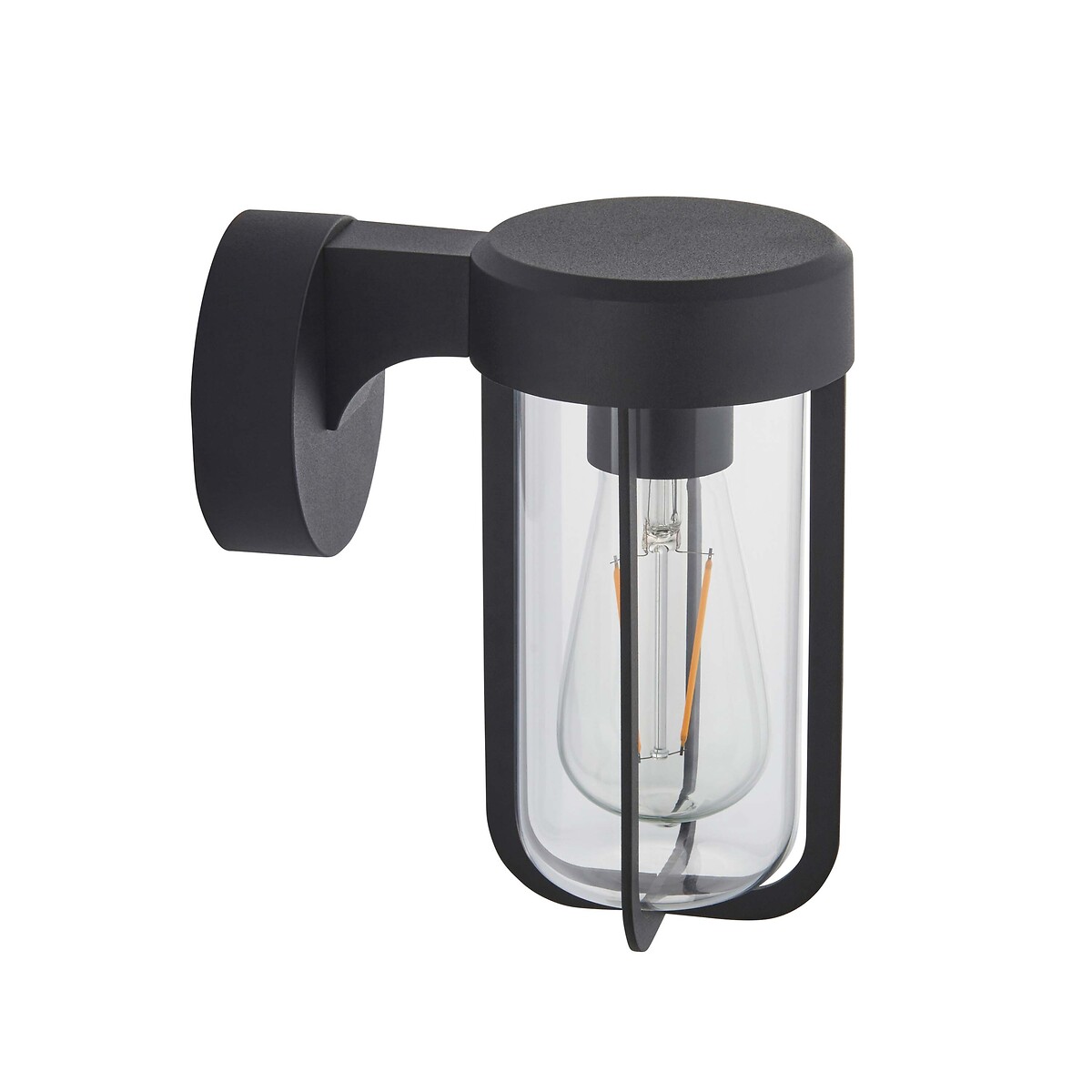 Luck Outdoor Nautical-Inspired Wall Light in Black black, ÉDITÉ