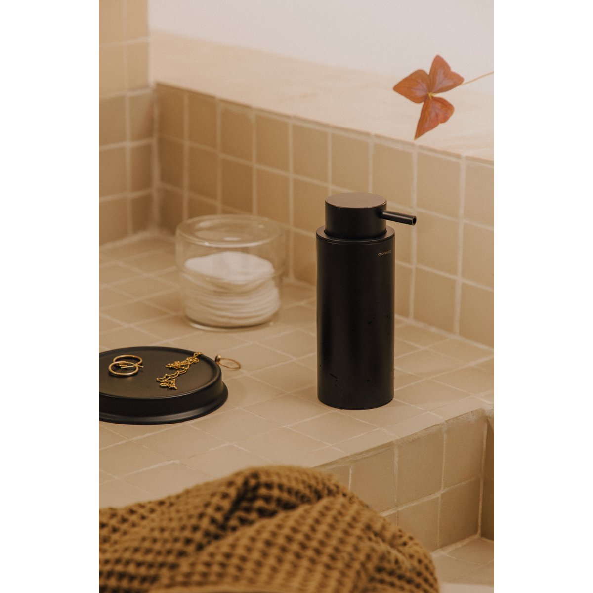 Distributeur De Savon (200ml) LOGIC noir mat, COSMIC