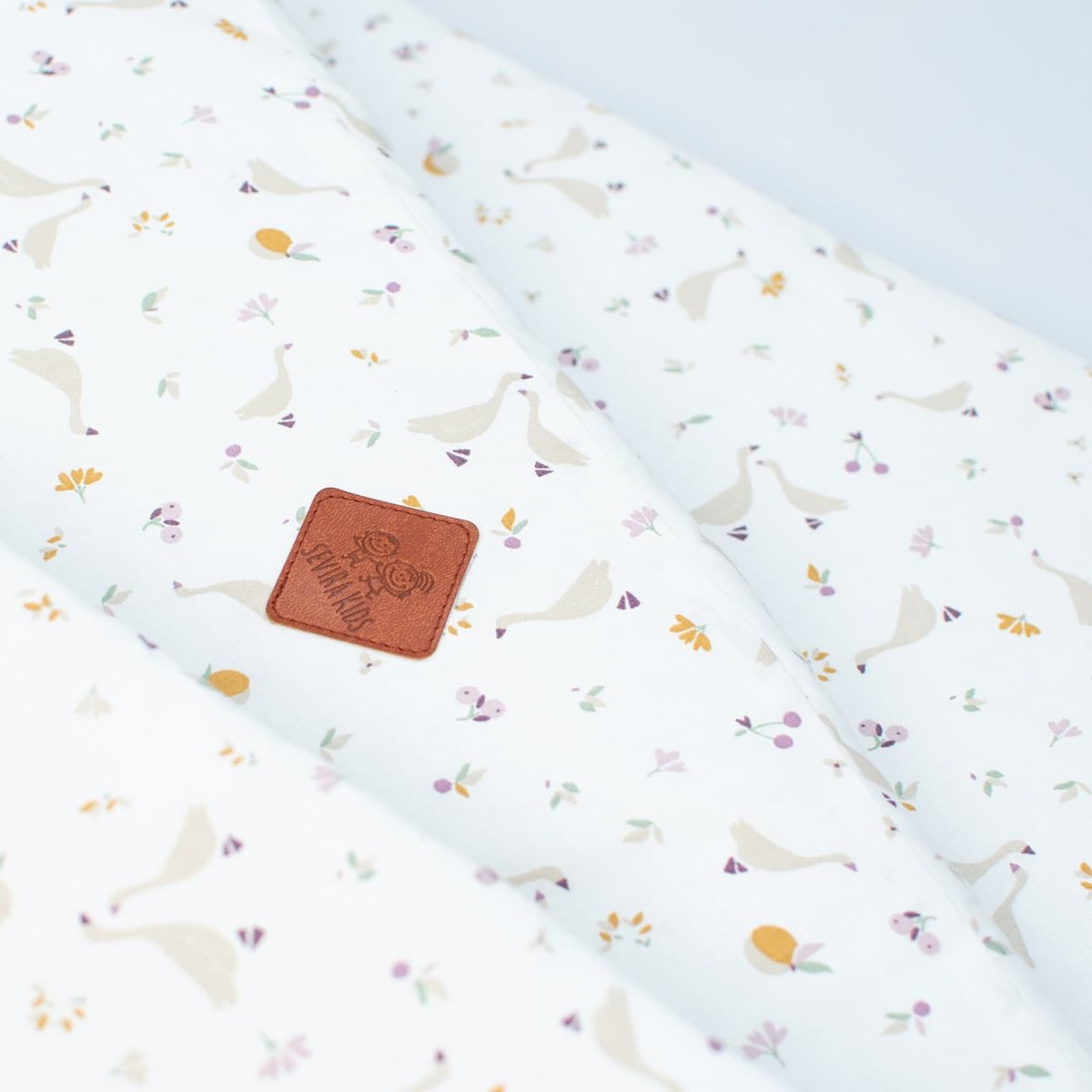 Couverture réversible en gaze de coton SIDONIA sidonia, beige, écru, blanc, SEVIRA KIDS