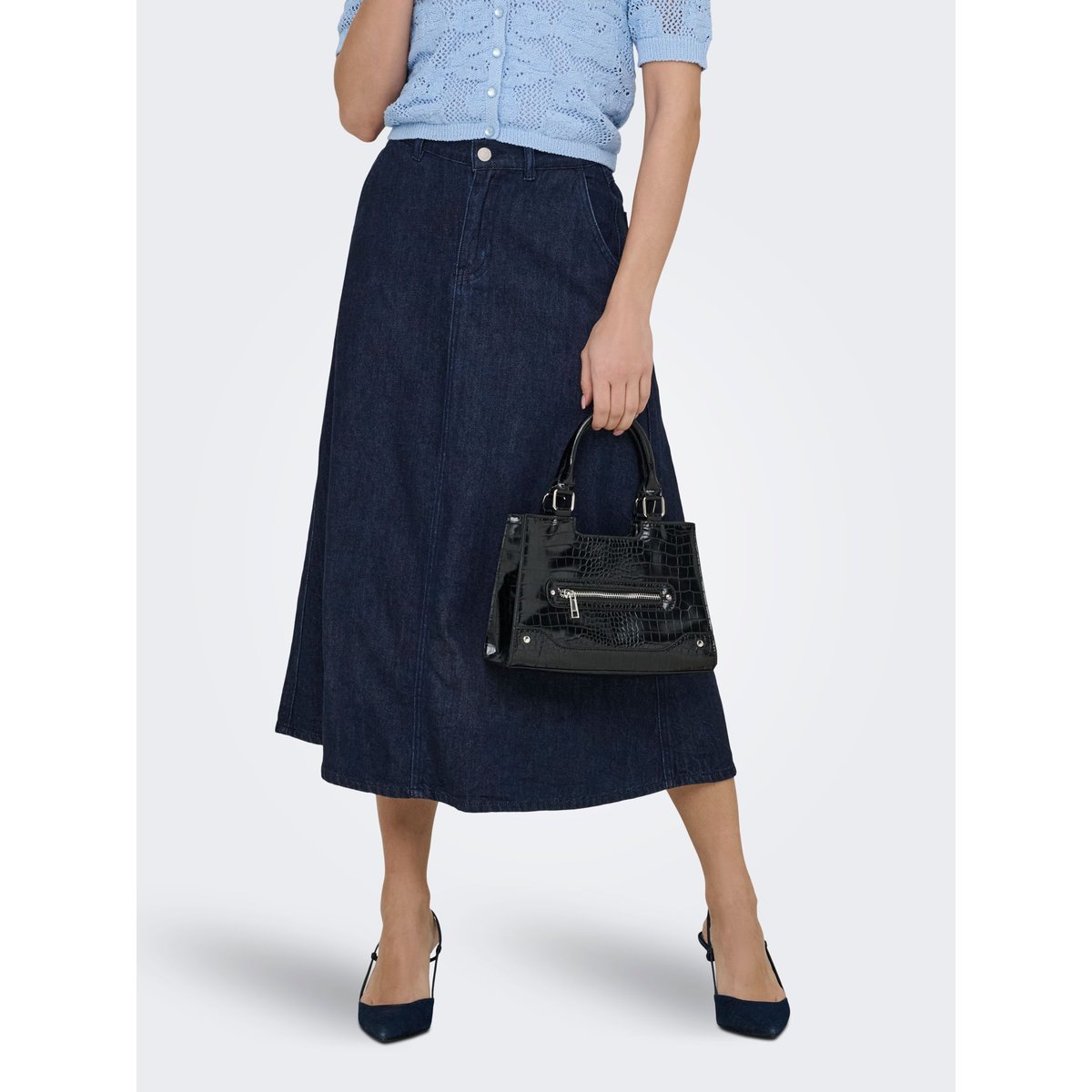 Jupe En Denim dark blue denim, ONLY