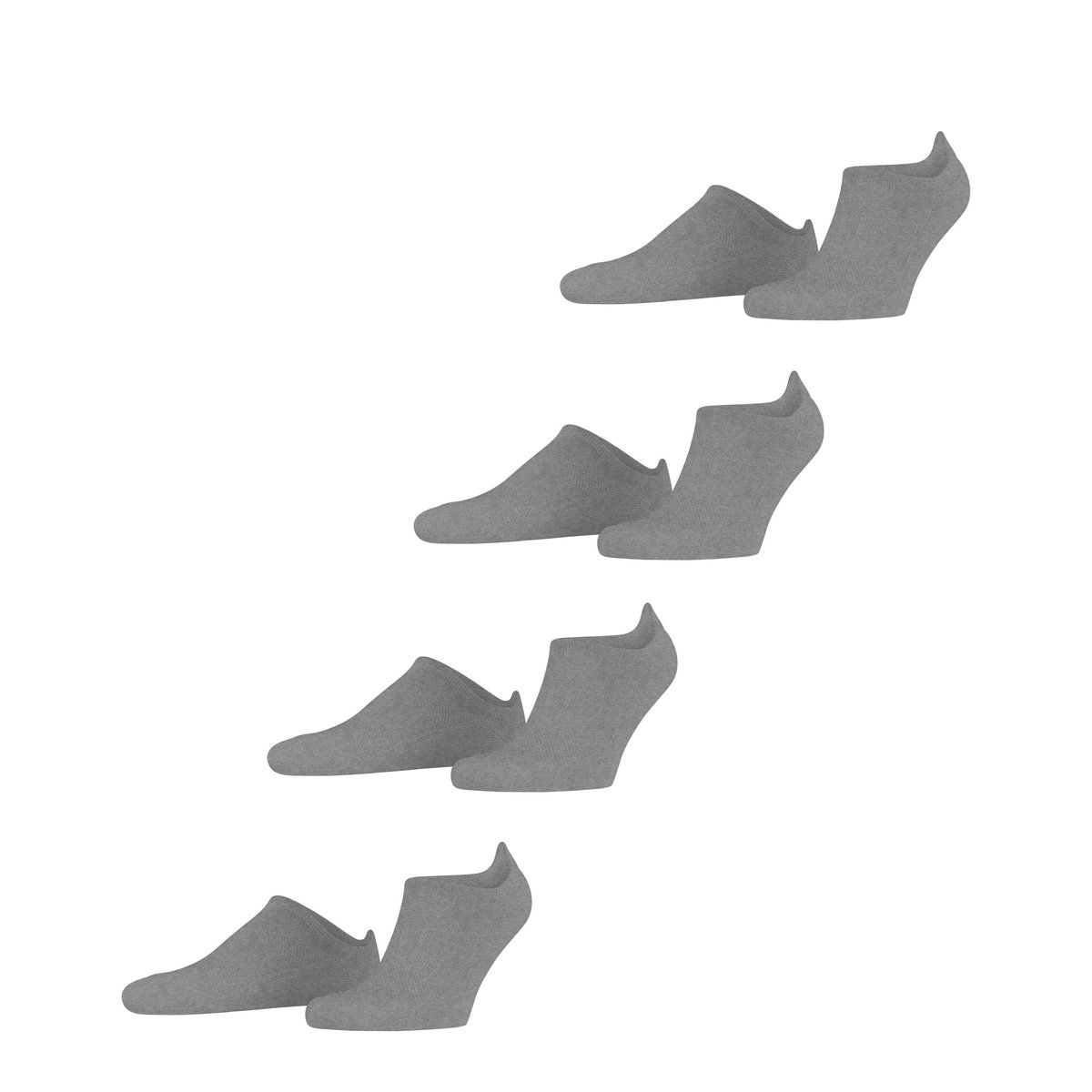 Socquettes Active Basic 4-Pack Opaque différentes couleurs, ESPRIT