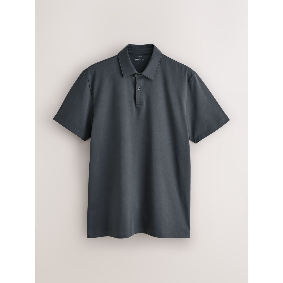 Polo motionflex à manches courtes, lot de 3 noir/gris/bleu marine, NEXT