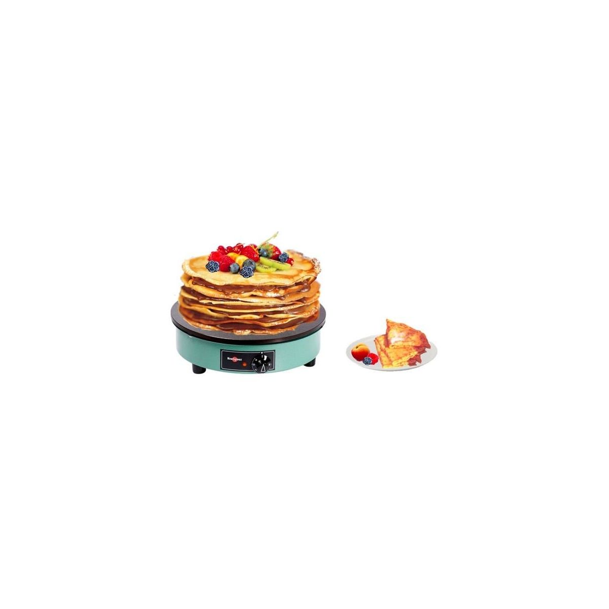 Crêpière CEBPA4AO BILLIG vert, KRAMPOUZ