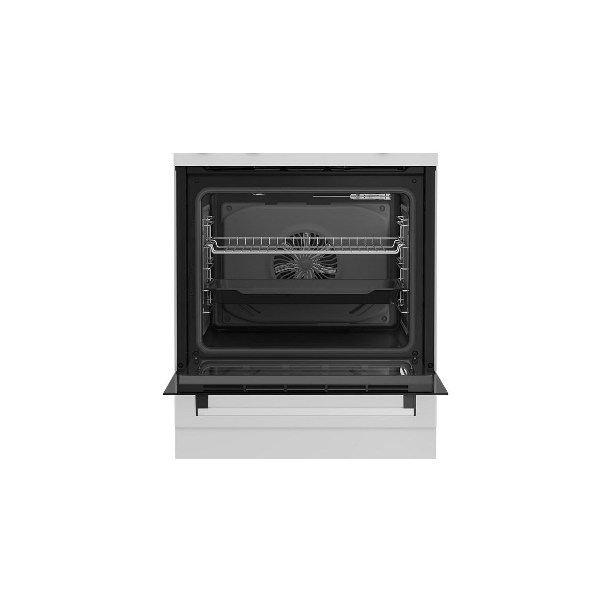 Cuisinière induction FBMA69100WC couleur unique, BEKO