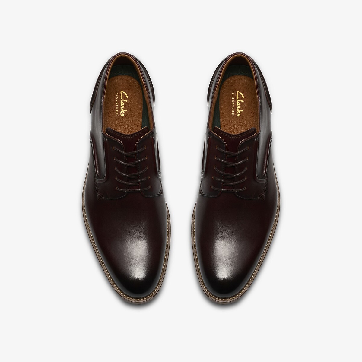 Richelieu en cuir, CRAFTREMI LACE marron, CLARKS