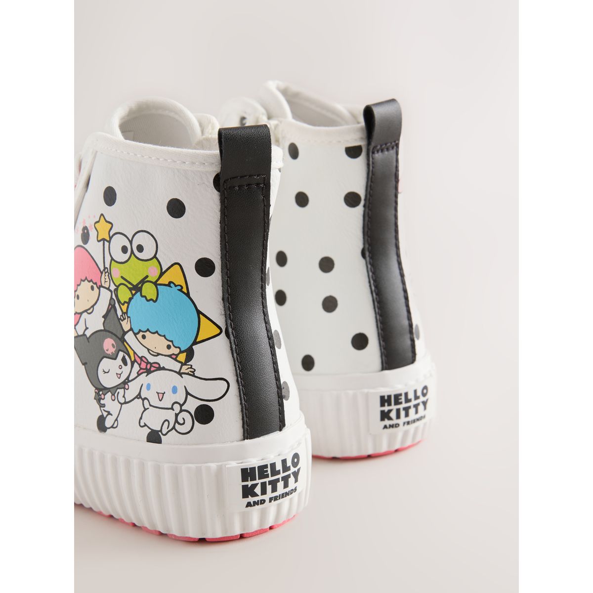 Baskets montantes hello kitty & friends blanc, NEXT