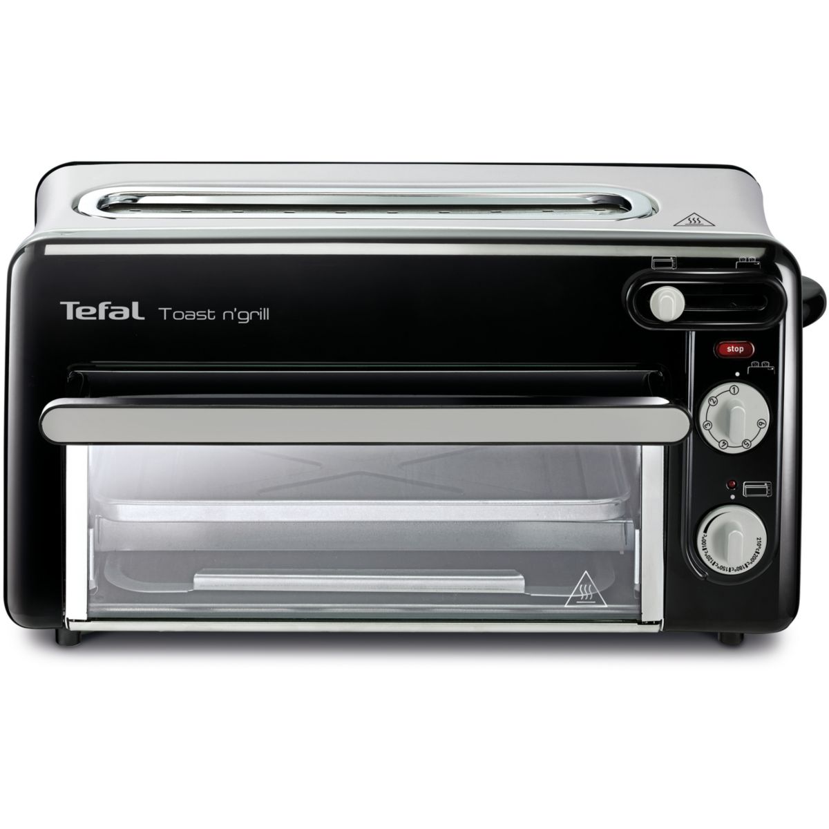 Grille pain Toast n’Grill TL600830 noir/inox, TEFAL