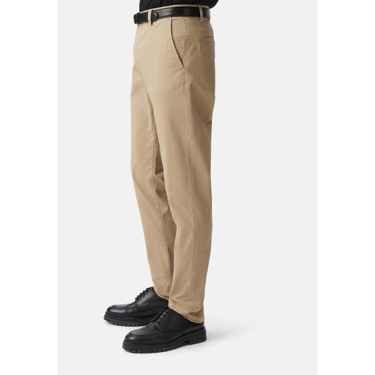 Pantalon chino slim beige, IKKS