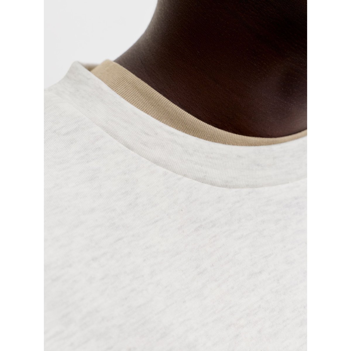Sweat-Shirt white melange, JACK & JONES