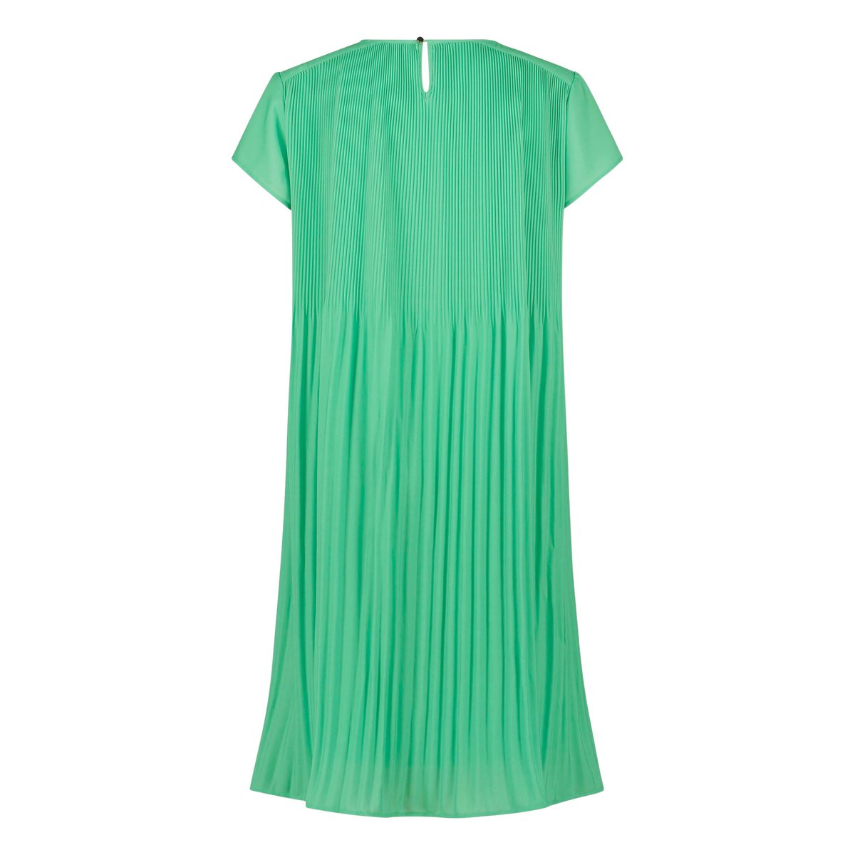 Robe plissée manches courtes green/cream, BETTY BARCLAY