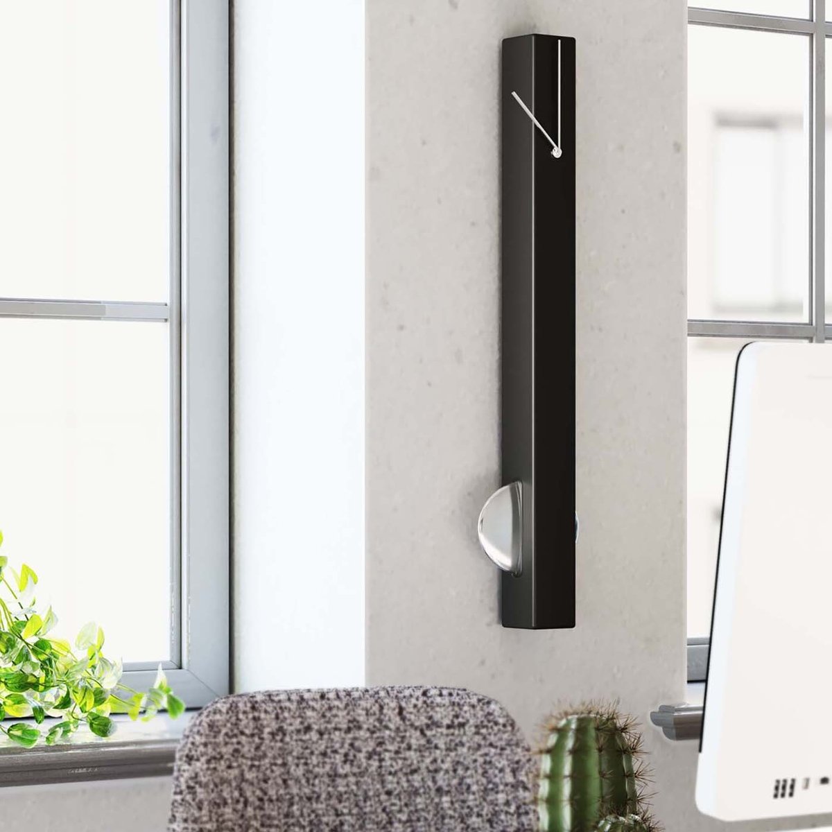Horloge murale, PENDULUM noir, KARE DESIGN