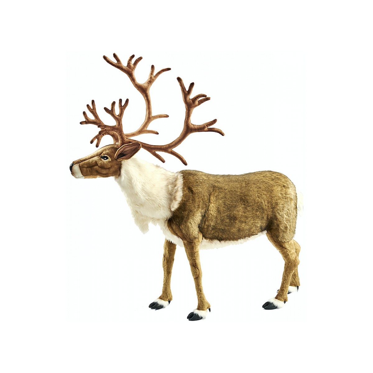 Peluche Geante Renne Nordic couleur unique, HANSA