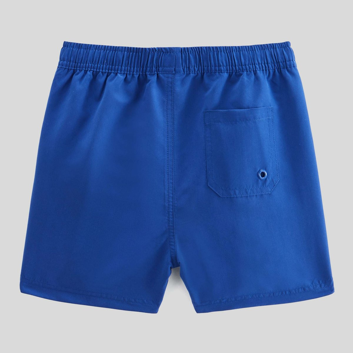 Short de bain uni, certifié OEKO-TEX electrique, MONOPRIX KIDS