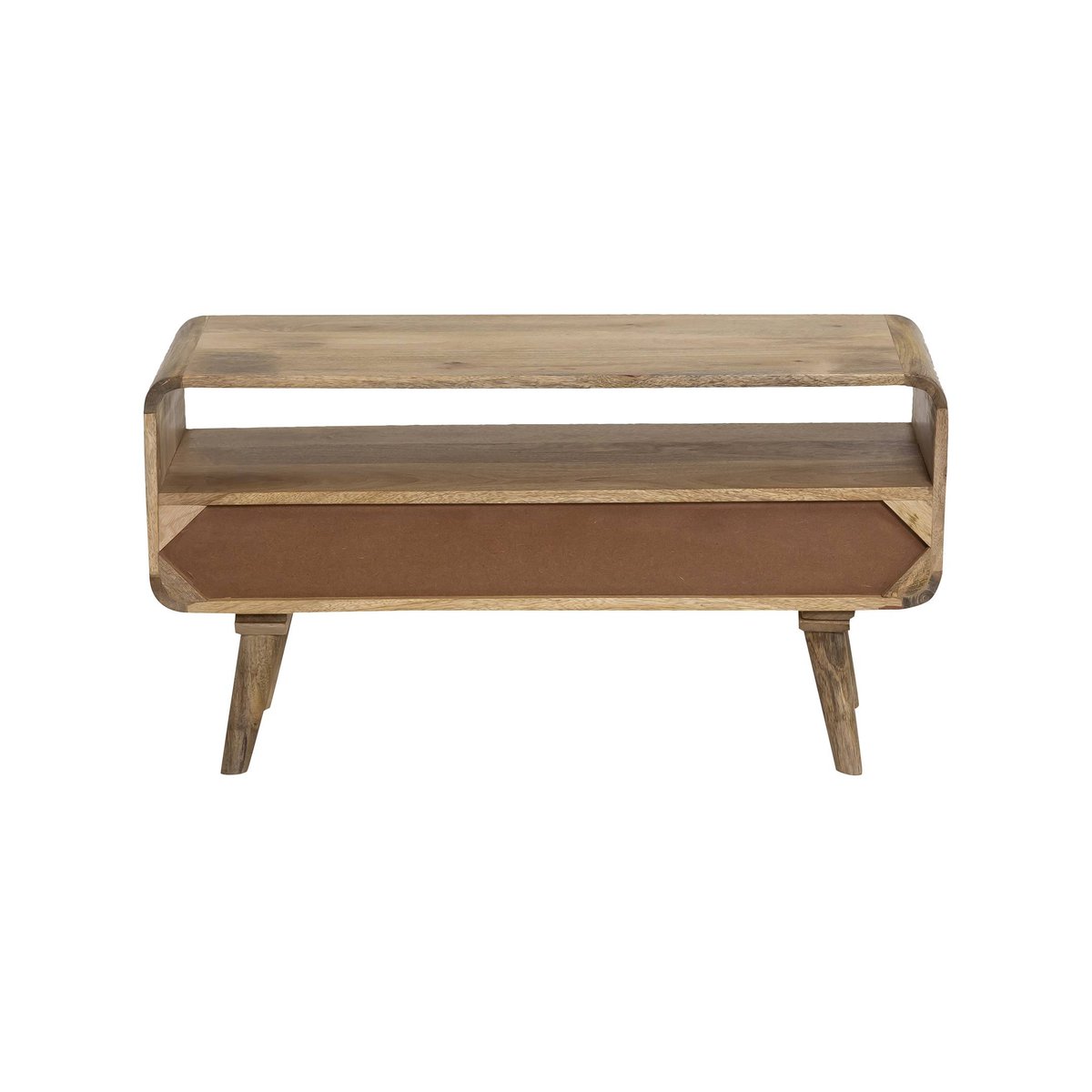 Meuble TV en bois de manguier MAEVA bois clair, MADE IN MEUBLES 