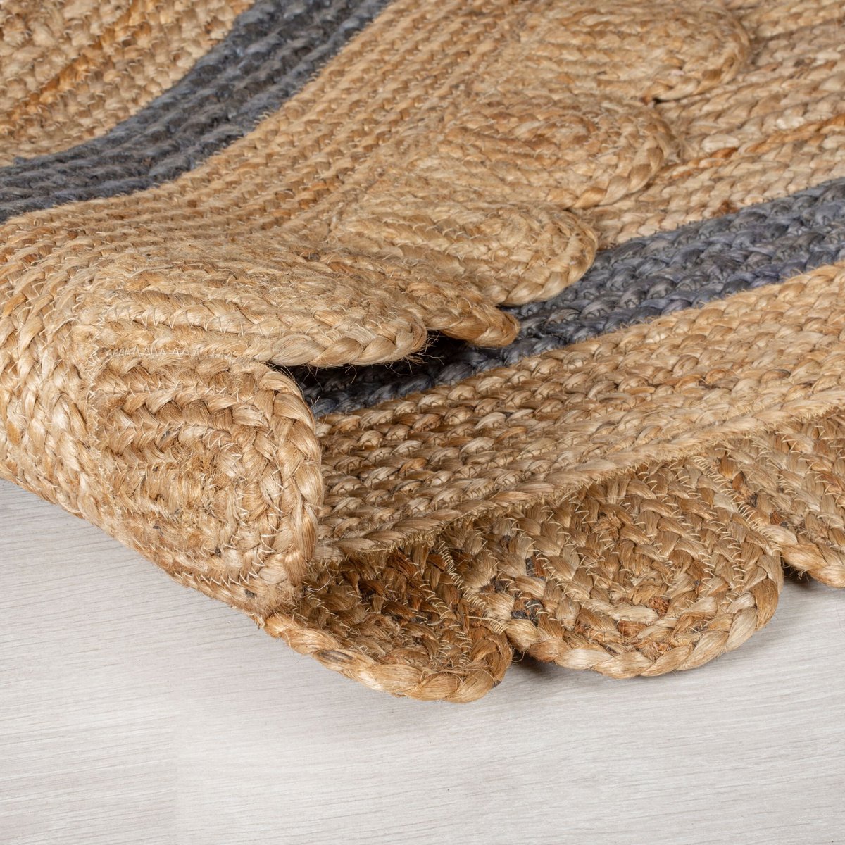 Tapis jute naturel GRACE gris, FLAIR RUGS
