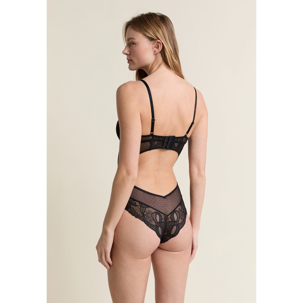 Body en dentelle GRACE noir, ETAM