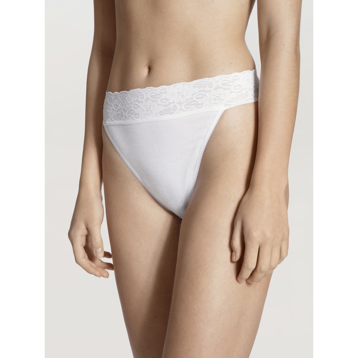 Culotte Coton ICONICS blanc, CALIDA