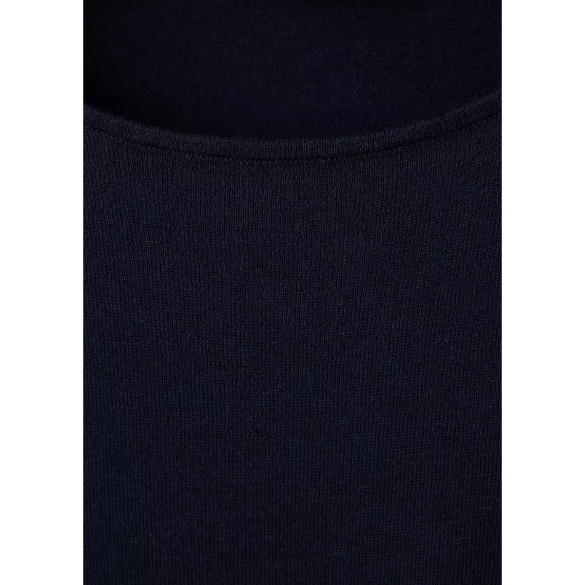 Robe en maille avec détail nœud bleu marine, MANGO
