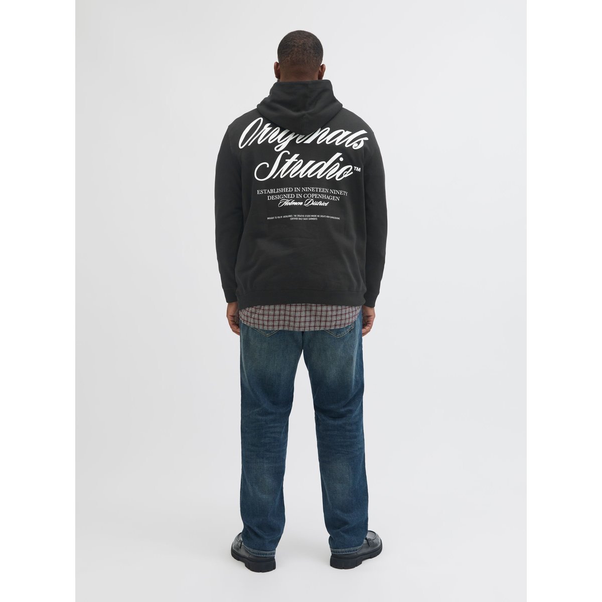 Sweat À Capuche black 1, JACK & JONES