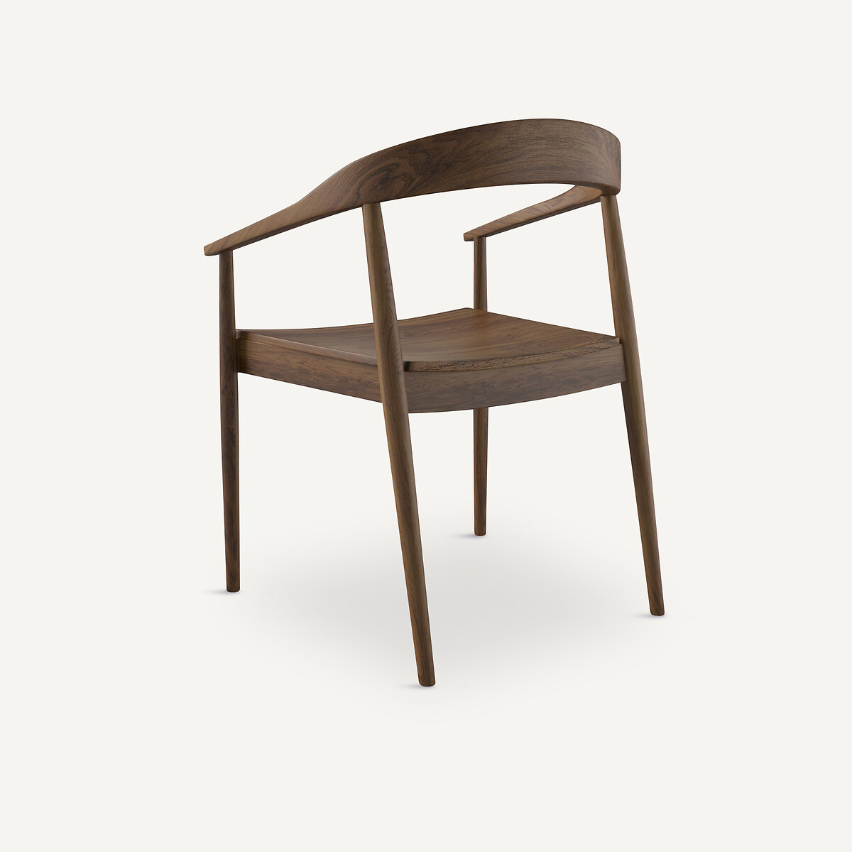 Fauteuil de table, Galb bois noyer, AM.PM