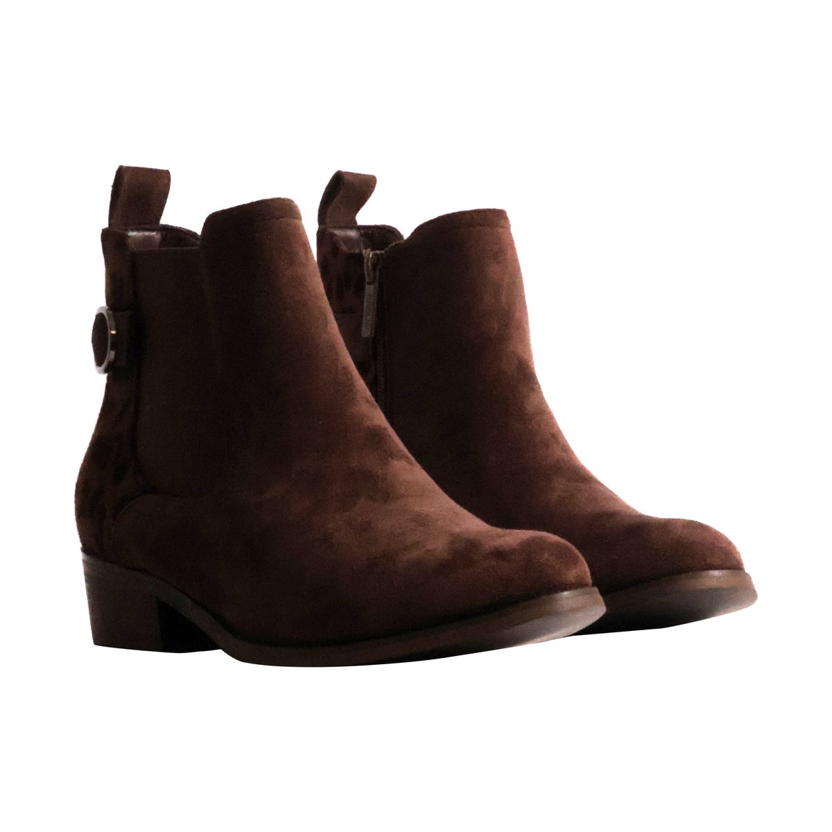 Bottines à Zip marron, ENZA NUCCI