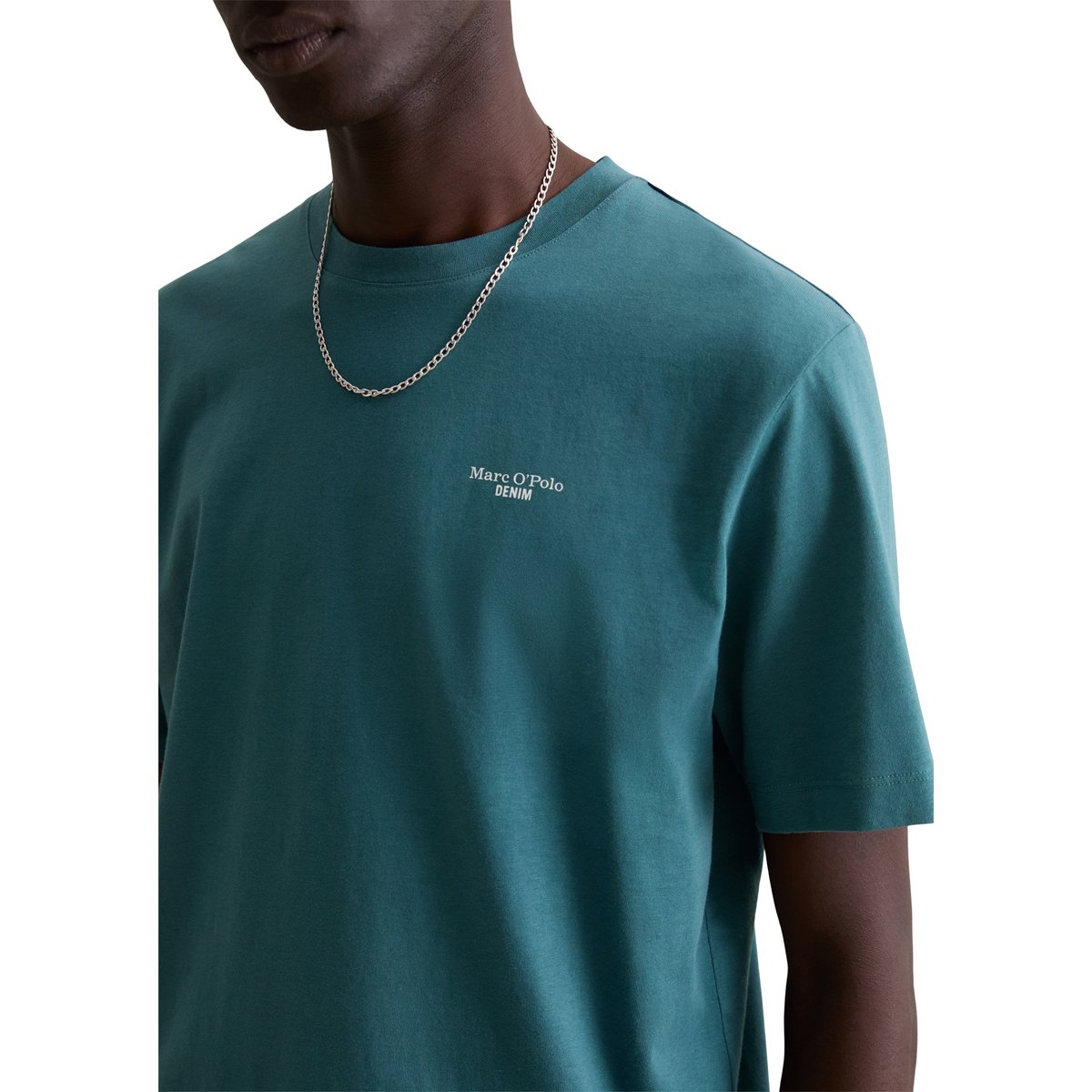 T-shirt regular en paquet de 2 vert fonce, MARC O’POLO DENIM