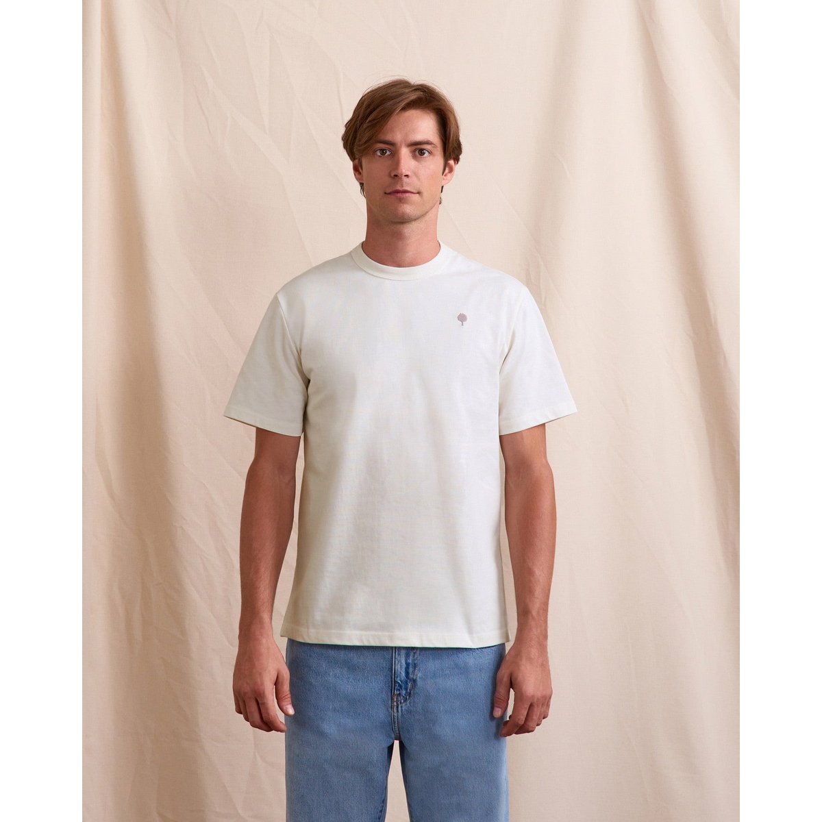 T-shirt MASSOURY écru, FAGUO