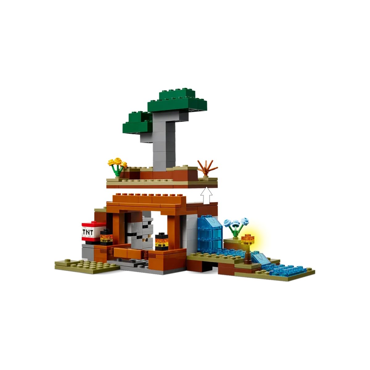 L'expédition dans la mine du tatou multicolore, LEGO
