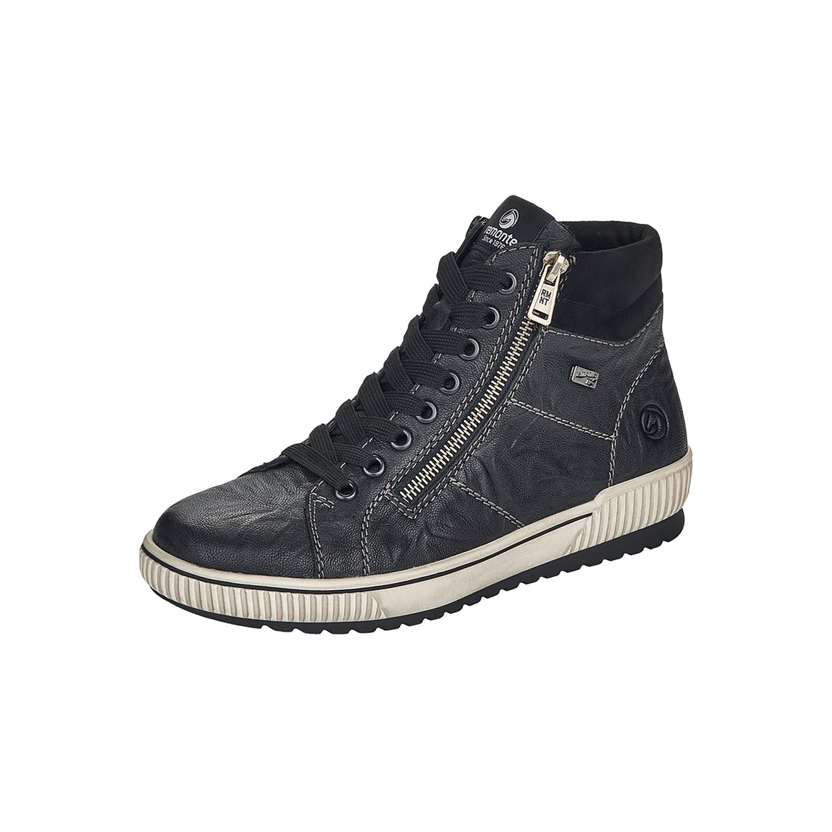 Basket Montante Cuir Ottawa noir, REMONTE