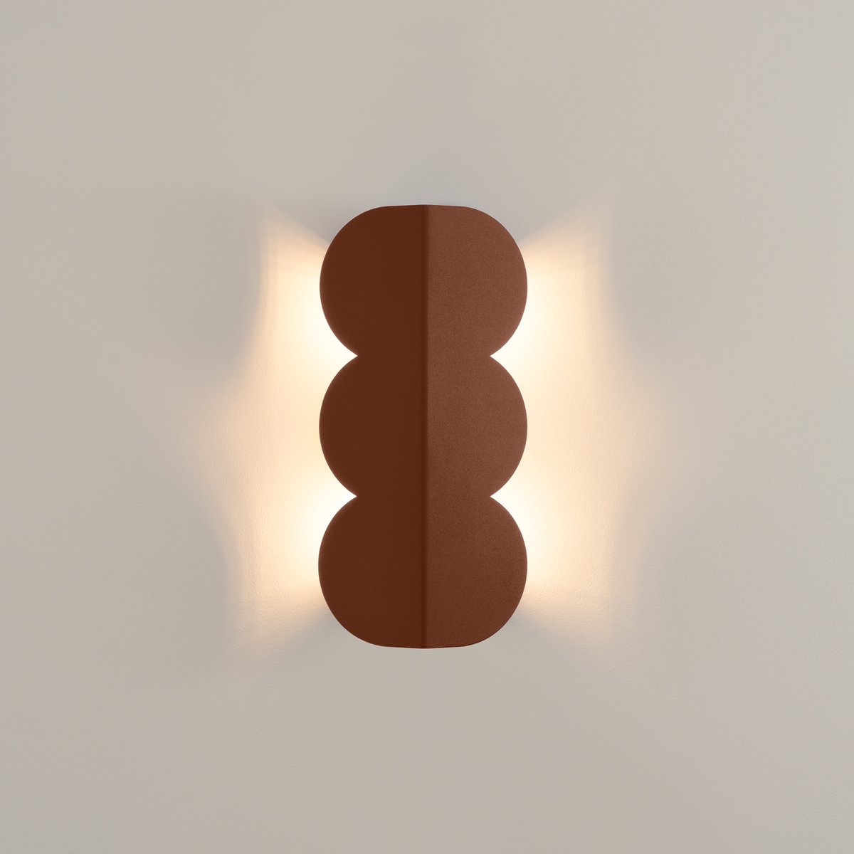 Applique murale Aluminium Moka G9 2 Biscuit moka, EDEN