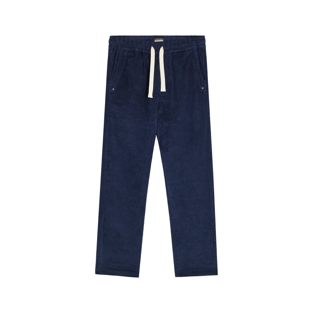 PANTALON LOOSE VELOURS ROYDEEPBLUE bleu foncé, PULLIN