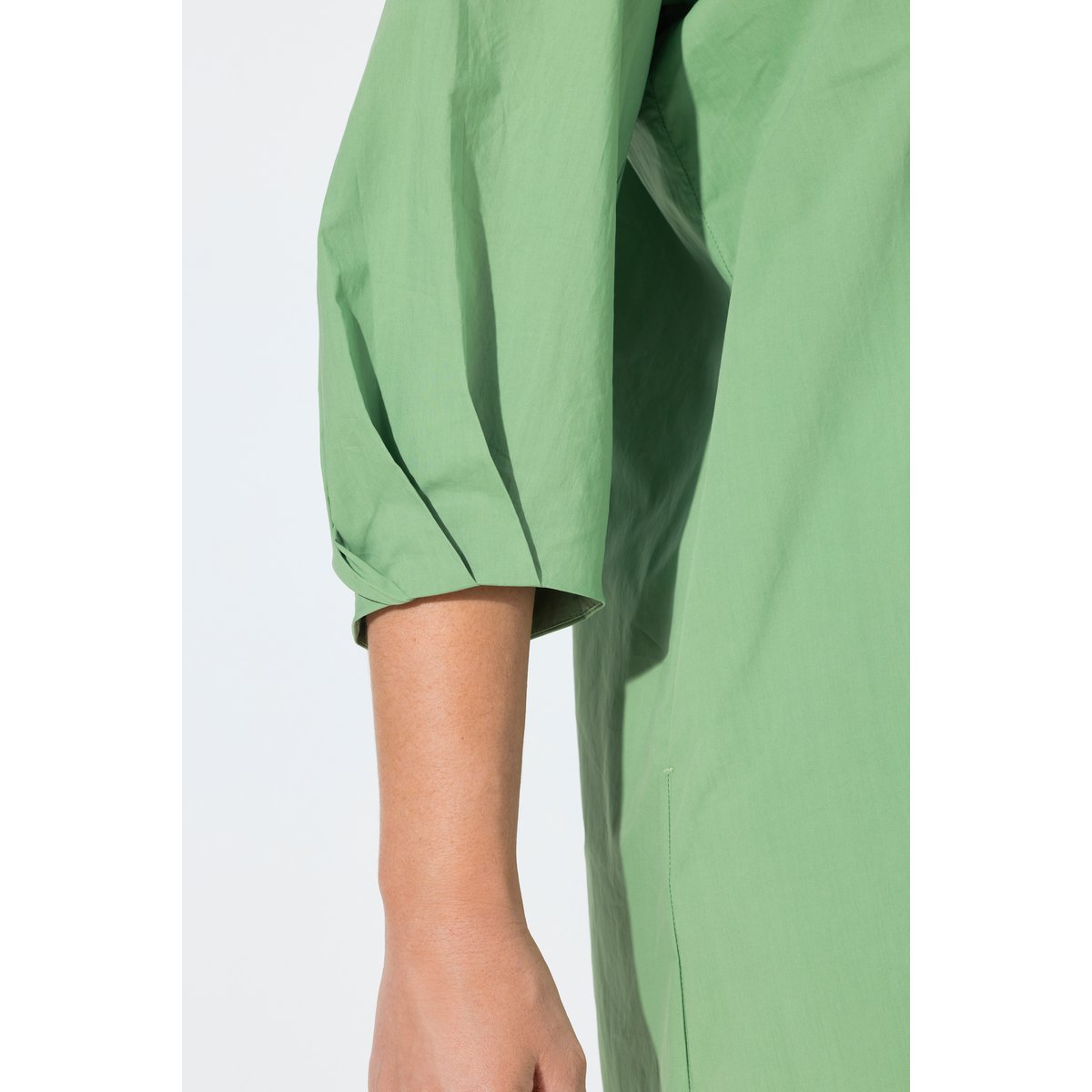 Robe Papertouch. Col montant petit pois, ULLA POPKEN