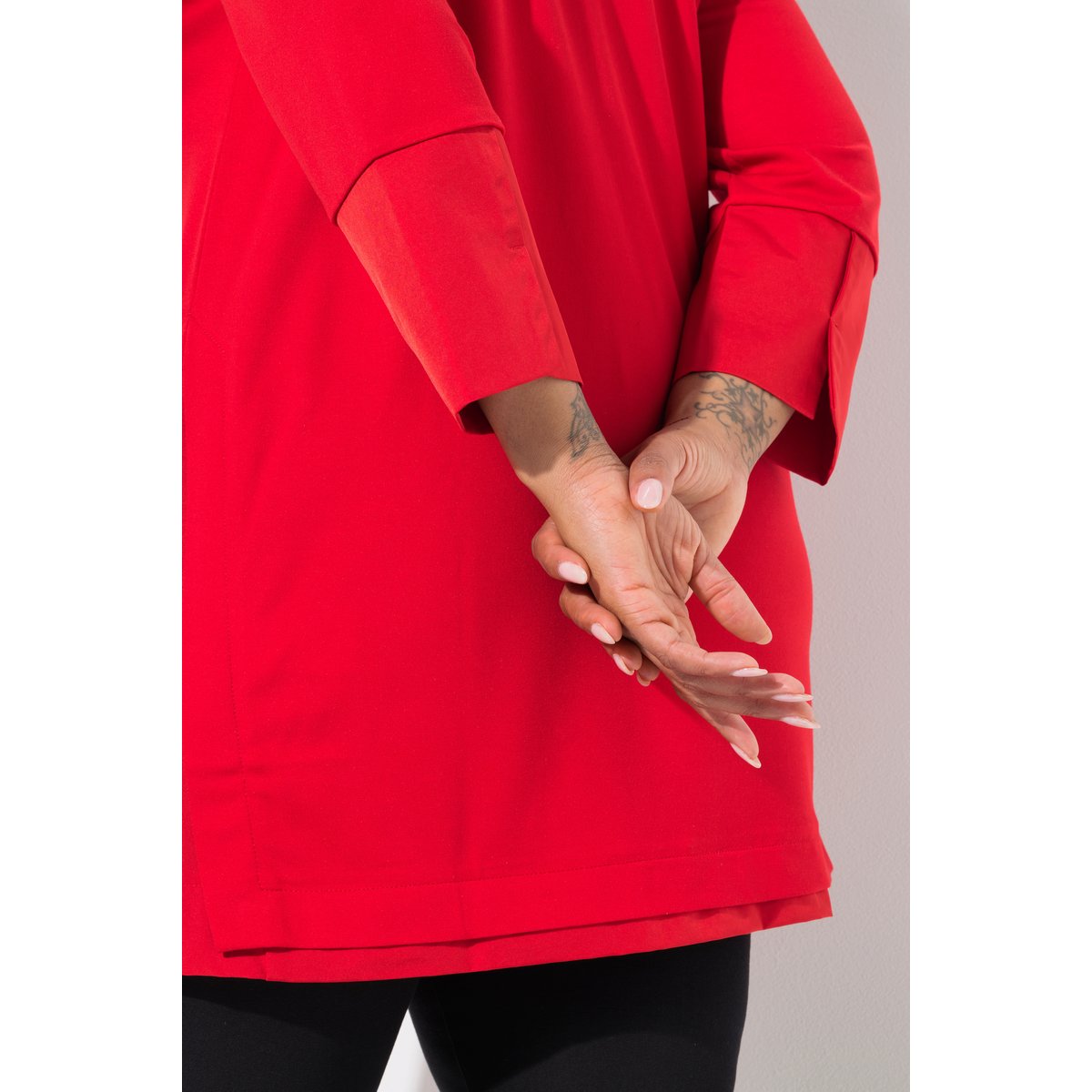 T-shirt long salsa, ULLA POPKEN