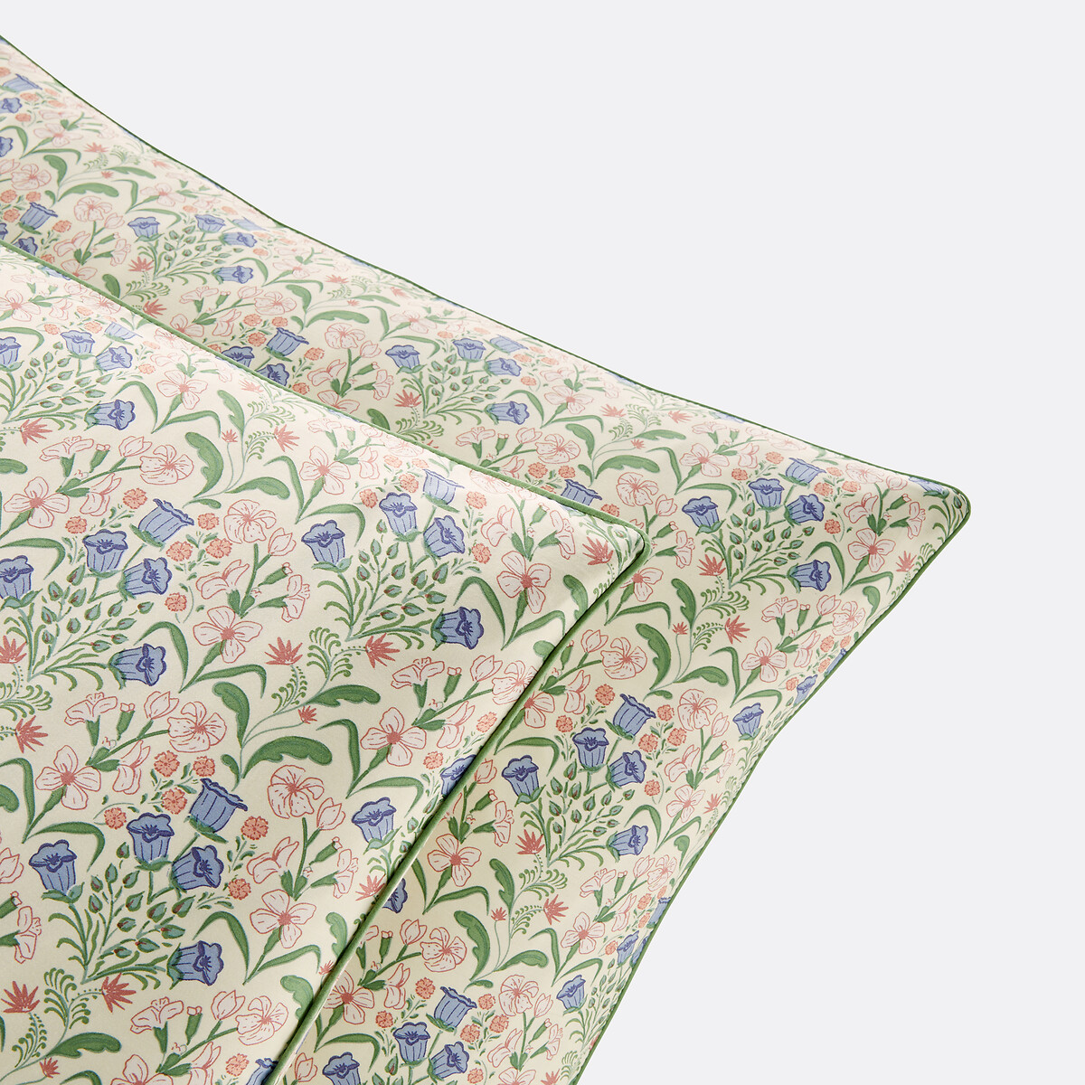 Kussensloop in satijnkatoen, Lizbeth bloemenprint, LA REDOUTE INTERIEURS