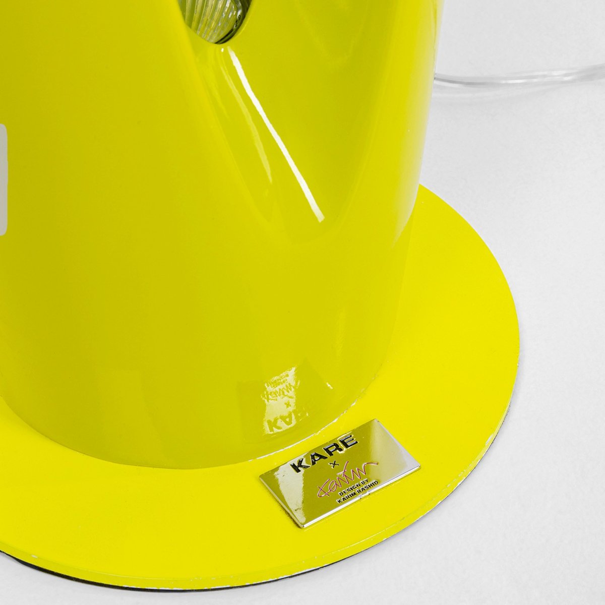 Lampadaire en fibre de verre, FLOW FLAME vert, KARE DESIGN