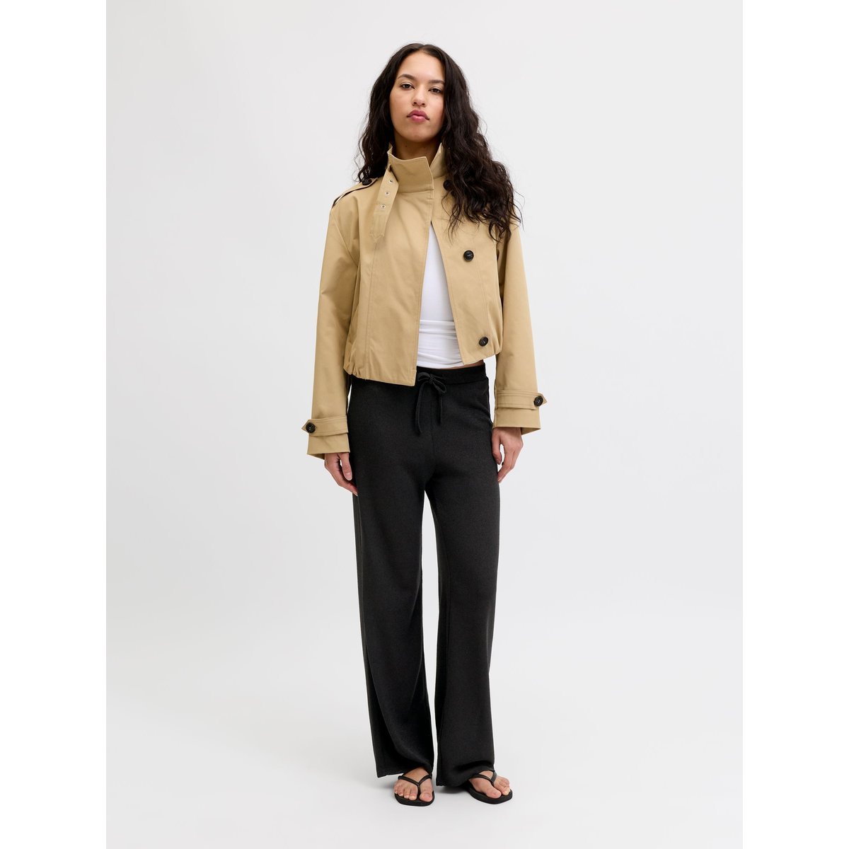 Pantalon En Maille noire - black, JJXX