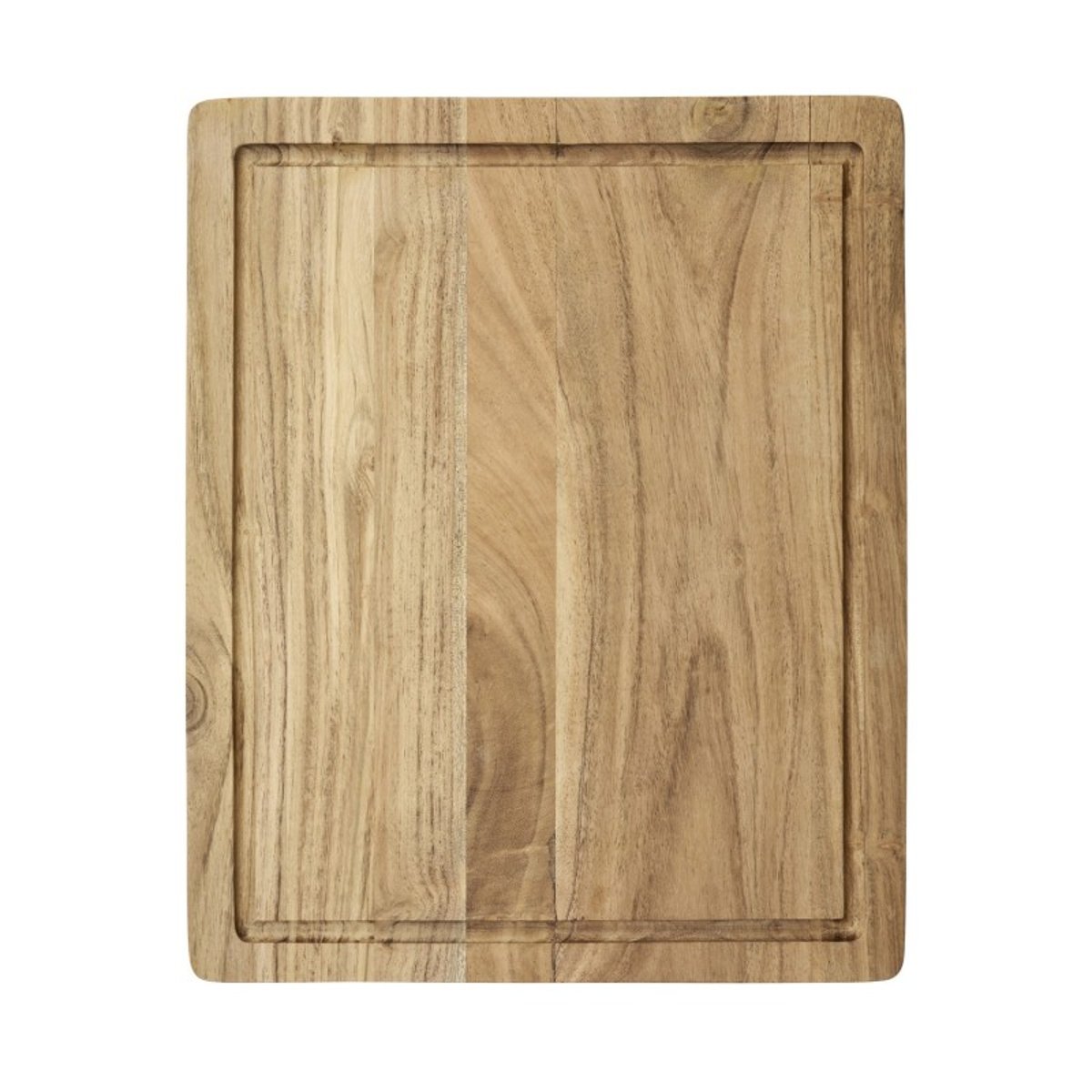 Planche à découper rigole bois acacia bois clair, MADAM STOLTZ