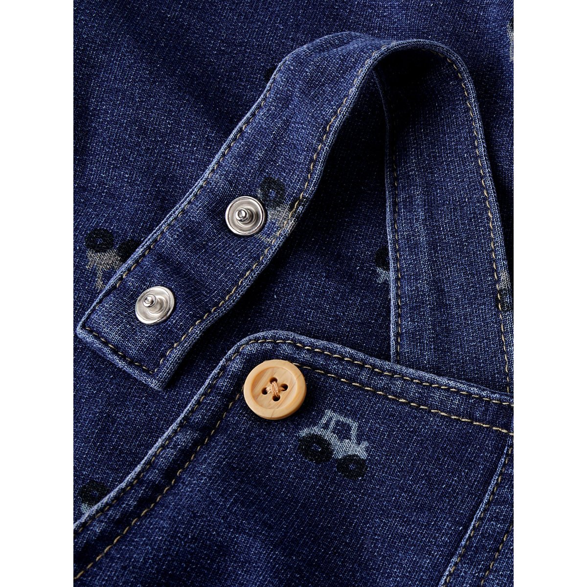 Combinaison dark blue denim, NAME IT