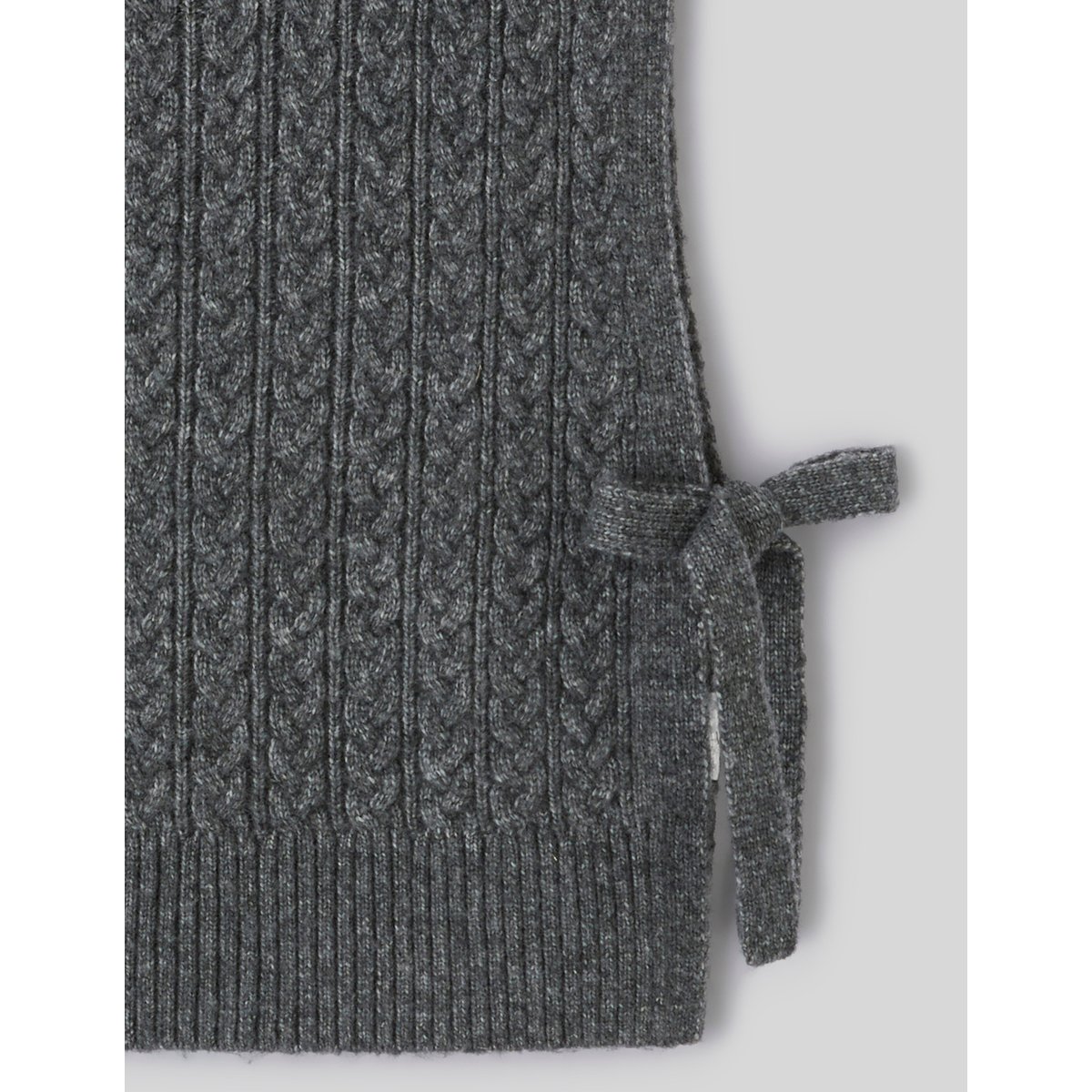 Pull sans manches gris, BZB